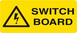 W 280 — WARNING - SWITCH BOARD